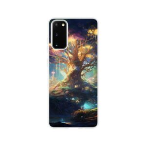 Magical Tree Kingdom Phone Case - Flexi case, Samsung - Galaxy S20