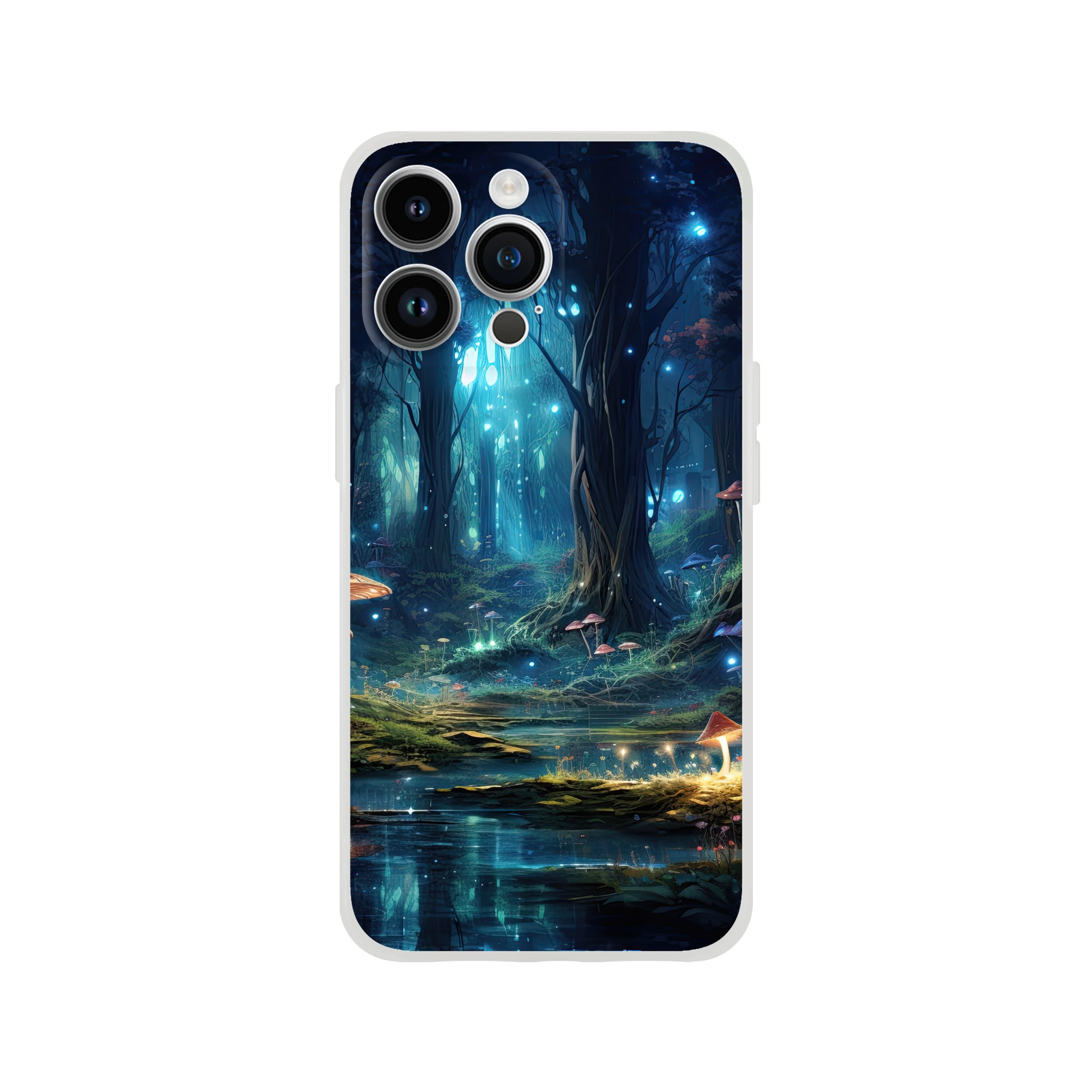 Enchanted Forest of Lights Phone Case