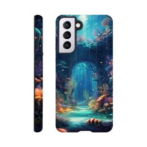 Underwater Paradise Ocean Phone Case - Tough case, Samsung - Galaxy S21