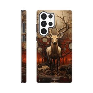 Forest Spirit God of Time Phone Case - Tough case, Samsung - Galaxy S22 Ultra