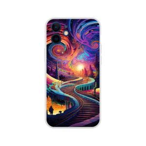Trippy Colorful Adventure Phone Case - Flexi case, Apple - iPhone 12 Mini