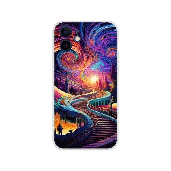 Trippy Colorful Adventure Phone Case - Flexi case, Apple - iPhone 12 Mini
