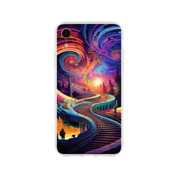 Trippy Colorful Adventure Phone Case - Flexi case, Apple - iPhone XR