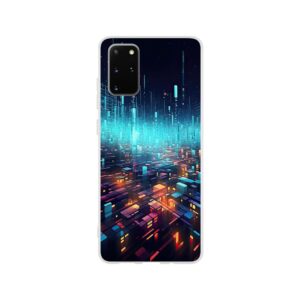 High Speed Data Abstract Phone Case - Flexi case, Samsung - Galaxy S20 Plus