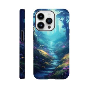 Path Through the Magic Forest Phone Case - Tough case, Apple - iPhone 14 Pro
