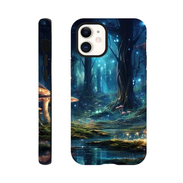 Enchanted Forest of Lights Phone Case - Tough case, Apple - iPhone 12 Mini