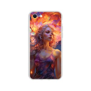 Lovely Lanterns and Colors Phone Case - Flexi case, Apple - iPhone SE