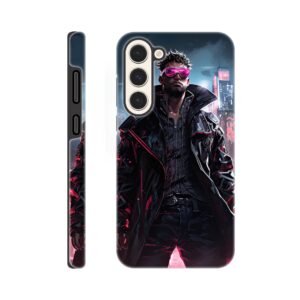 Cool Cyberpunk Dude Phone Case - Tough case, Samsung - Galaxy S23 Plus