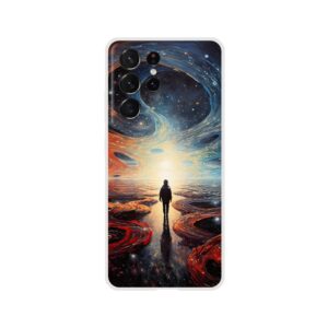 Infinity Abstract Design Phone Case - Flexi case, Samsung - Galaxy S21 Ultra