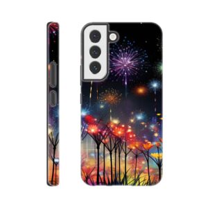 Fireworks and Flowers of Light and Color Phone Case - Tough case, Samsung - Galaxy S22