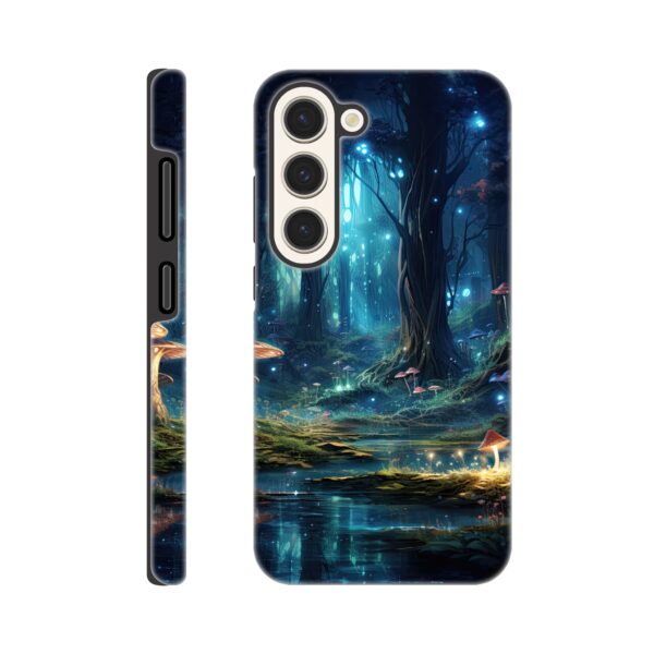 Enchanted Forest of Lights Phone Case - Tough case, Samsung - Galaxy S23
