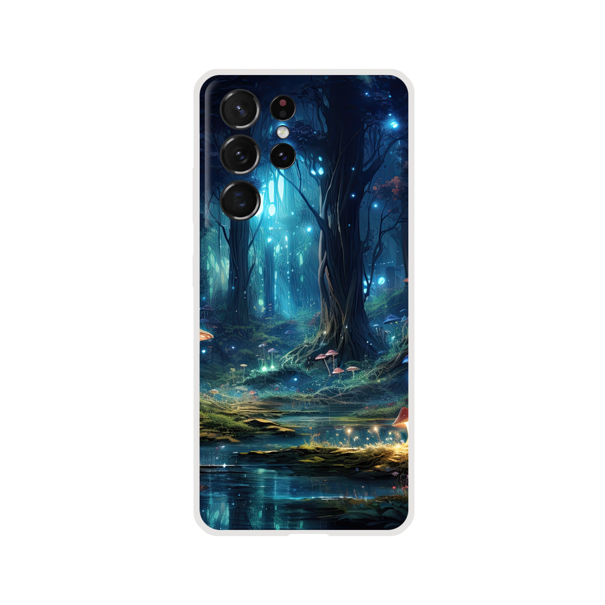 Enchanted Forest of Lights Phone Case – Flexi case, Samsung – Galaxy S21 Ultra