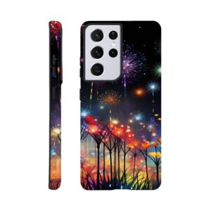 Fireworks and Flowers of Light and Color Phone Case - Tough case, Samsung - Galaxy S21 Ultra
