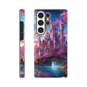 Colorful Fairy Tale Castle Phone Case - Tough case, Samsung - Galaxy S23 Ultra