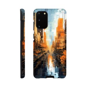 Abstract City Paint Splatter Phone Case - Tough case, Samsung - Galaxy S20