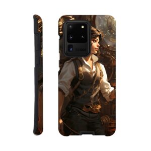 Steampunk Princess Fantasy Phone Case - Tough case, Samsung - Galaxy S20 Ultra