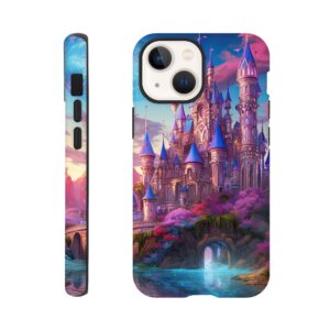 Colorful Fairy Tale Castle Phone Case - Tough case, Apple - iPhone 13 Mini