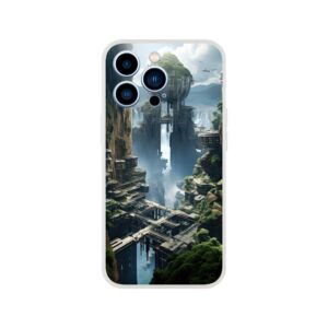 Sci-Fi Concept World Phone Case - Flexi case, Apple - iPhone 13 Pro