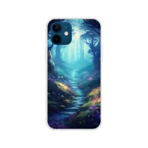 Path Through the Magic Forest Phone Case - Flexi case, Apple - iPhone 12