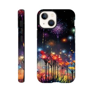 Fireworks and Flowers of Light and Color Phone Case - Tough case, Apple - iPhone 13 Mini