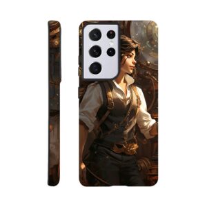 Steampunk Princess Fantasy Phone Case - Tough case, Samsung - Galaxy S21 Ultra
