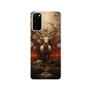 Forest Spirit God of Time Phone Case - Flexi case, Samsung - Galaxy S20