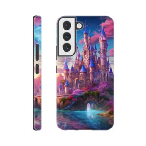 Colorful Fairy Tale Castle Phone Case - Tough case, Samsung - Galaxy S22