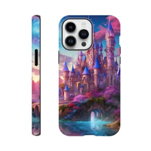 Colorful Fairy Tale Castle Phone Case - Tough case, Apple - iPhone 14 Pro Max
