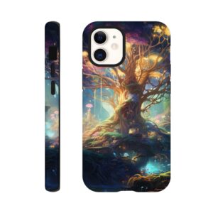 Magical Tree Kingdom Phone Case - Tough case, Apple - iPhone 12 Mini