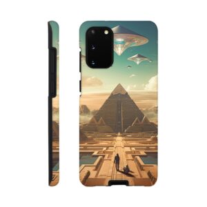 Sci-Fi Futuristic Egypt Phone Case - Tough case, Samsung - Galaxy S20