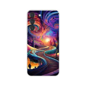 Trippy Colorful Adventure Phone Case - Flexi case, Samsung - Galaxy S22