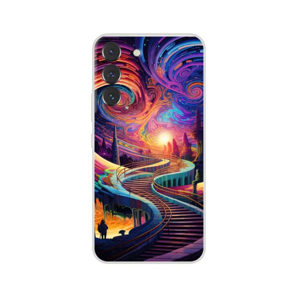 Trippy Colorful Adventure Phone Case - Flexi case, Samsung - Galaxy S22
