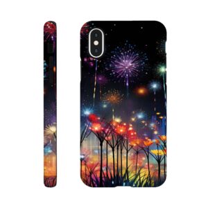 Fireworks and Flowers of Light and Color Phone Case - Tough case, Apple - iPhone X
