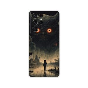The Watcher Fantasy Monster Phone Case - Flexi case, Samsung - Galaxy S21 Ultra