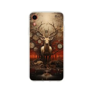 Forest Spirit God of Time Phone Case - Flexi case, Apple - iPhone XR