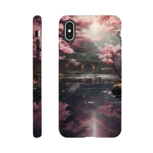 Secret Cherry Blossom Temple Phone Case - Tough case, Apple - iPhone XS Max