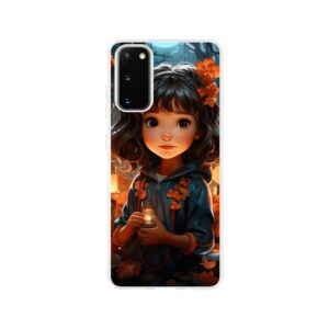 Enchanted World – Girl – Phone Case - Flexi case, Samsung - Galaxy S20