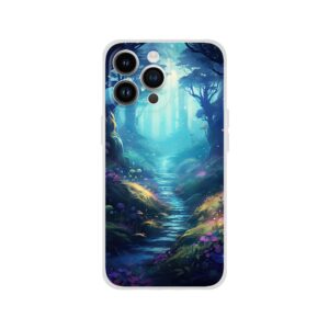 Path Through the Magic Forest Phone Case - Flexi case, Apple - iPhone 14 Pro Max