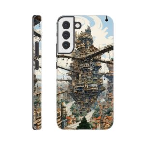 Surreal City Abstract Phone Case - Tough case, Samsung - Galaxy S22 Plus