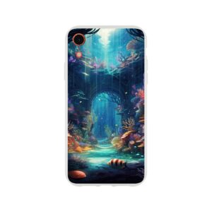 Underwater Paradise Ocean Phone Case - Flexi case, Apple - iPhone XR