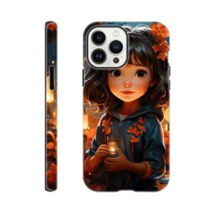 Enchanted World – Girl – Phone Case - Tough case, Apple - iPhone 13 Pro Max