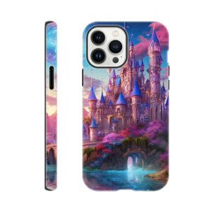 Colorful Fairy Tale Castle Phone Case - Tough case, Apple - iPhone 13 Pro Max