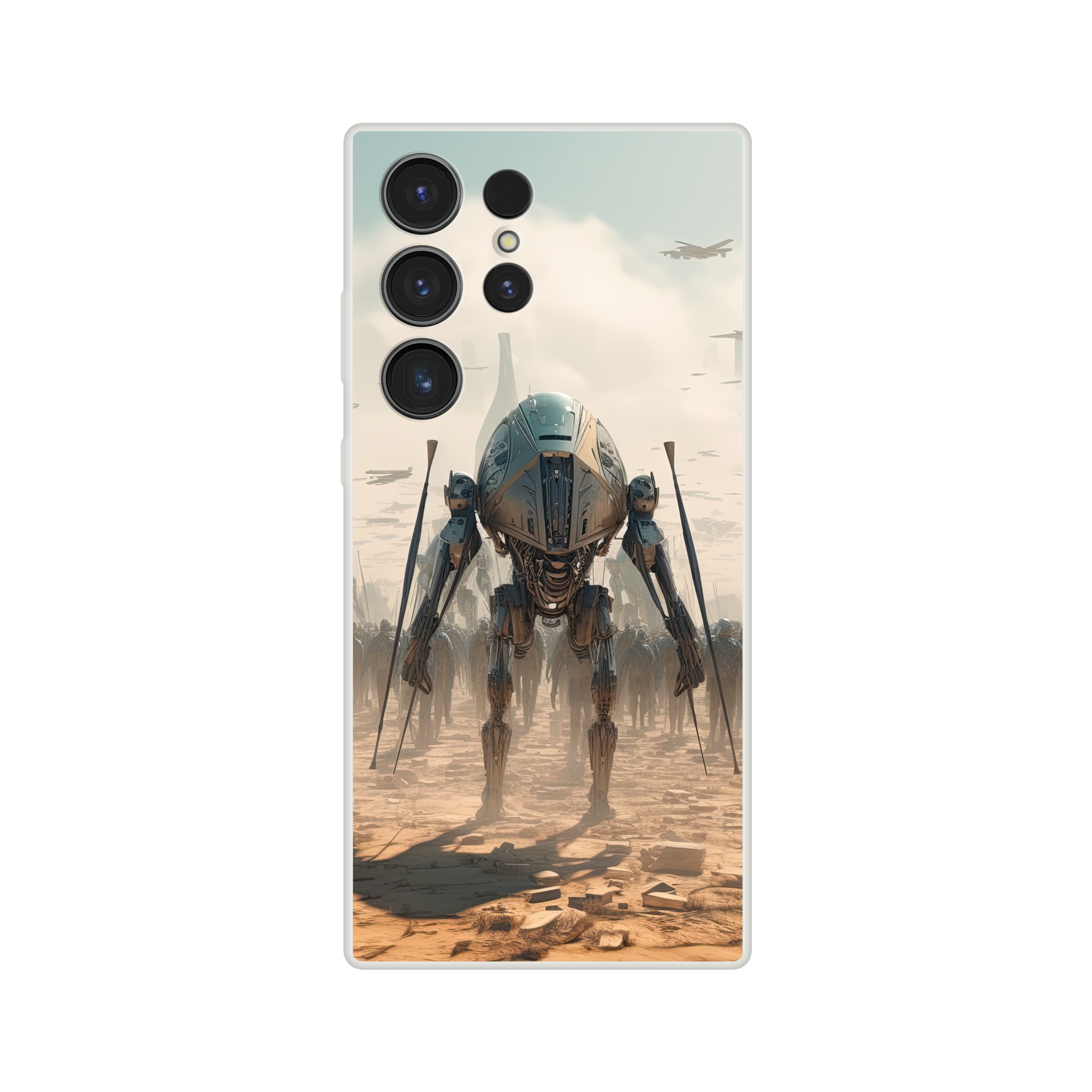 Future War Sci-Fi Futuristic Phone Case – Flexi case, Samsung – Galaxy S23 Ultra