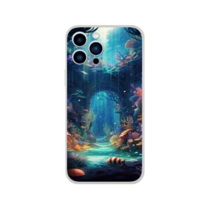 Underwater Paradise Ocean Phone Case - Flexi case, Apple - iPhone 13 Pro Max