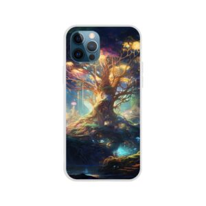Magical Tree Kingdom Phone Case - Flexi case, Apple - iPhone 12 Pro