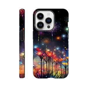 Fireworks and Flowers of Light and Color Phone Case - Tough case, Apple - iPhone 14 Pro