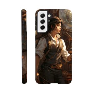 Steampunk Princess Fantasy Phone Case - Tough case, Samsung - Galaxy S21 Plus