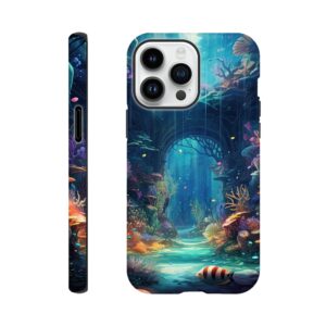 Underwater Paradise Ocean Phone Case - Tough case, Apple - iPhone 14 Pro Max