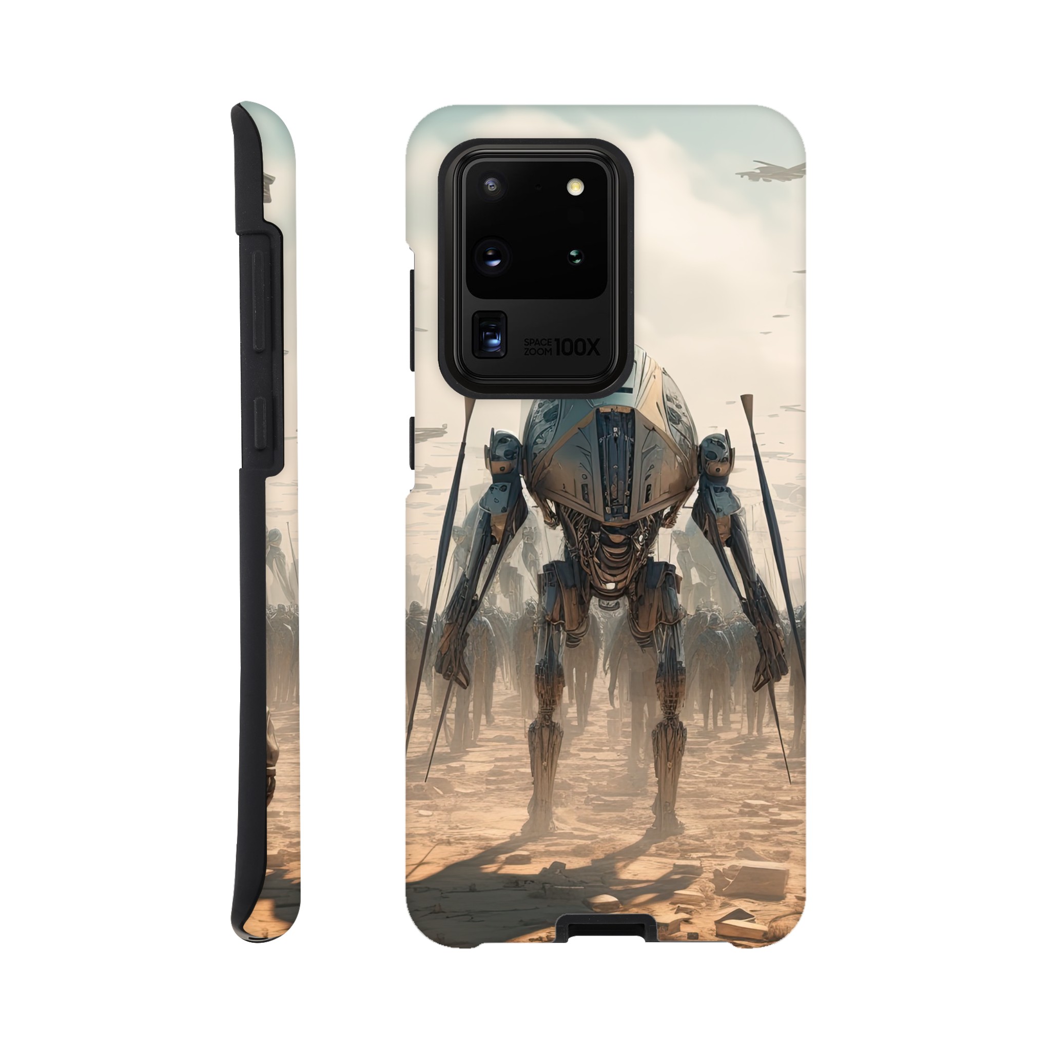 Future War Sci-Fi Futuristic Phone Case – Tough case, Samsung – Galaxy S20 Ultra