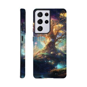 Magical Tree Kingdom Phone Case - Tough case, Samsung - Galaxy S21 Ultra